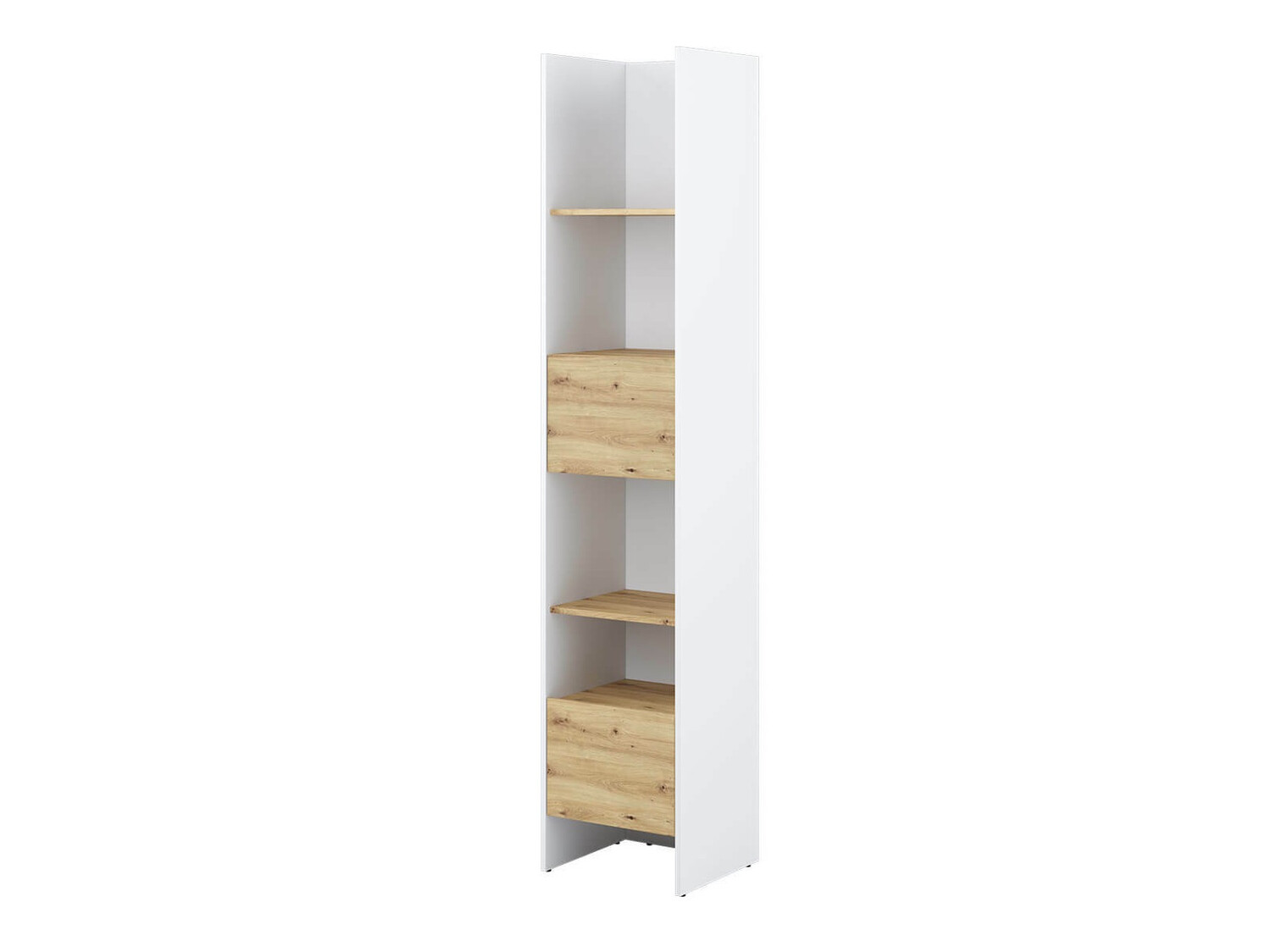 Regal Concept Lenart VI (Weiss + Artisan Eichenholzoptik)