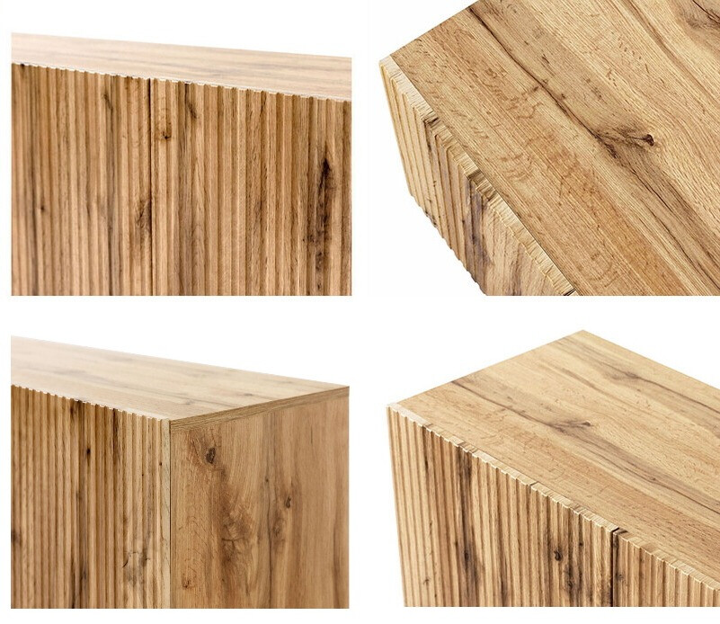 Ein Satz Nachttische Comes (Wotan Eiche)