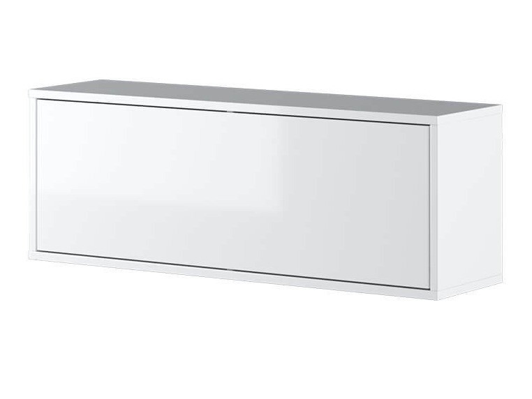 Hängeschrank Concept Pro Lenart II (Weiss glänzend + Weiss)