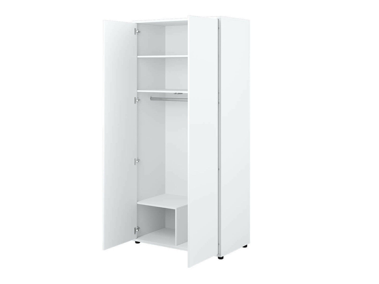 Kleiderschrank Concept Pro Lenart (Weiss)