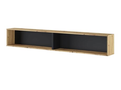 Wandregal Concept Pro Lenart Levfere 154 (Artisan Eichenholzoptik + Schwarz)