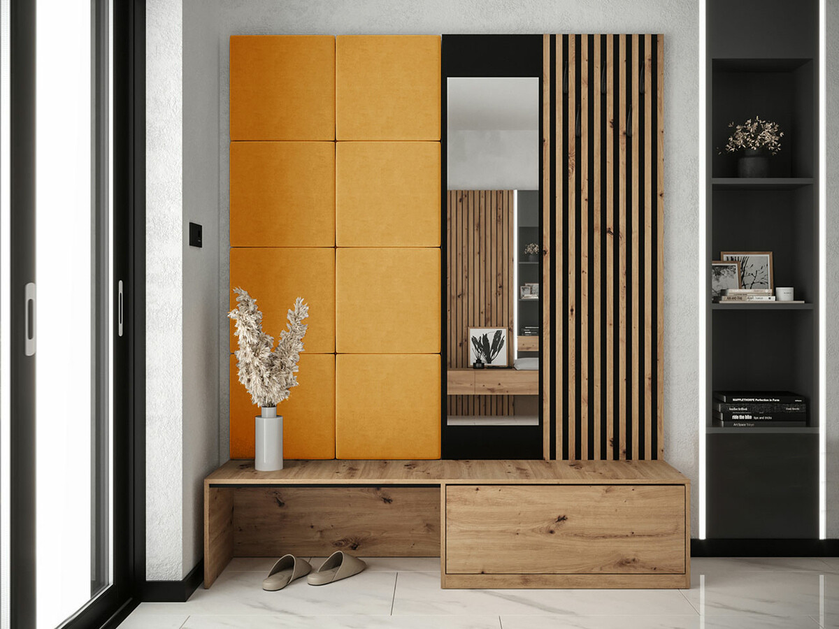 Flurgarnitur Hartford 322 (Artisan Eichenholzoptik + Manila 32)