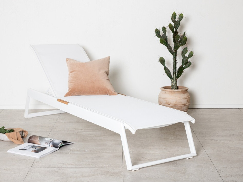 Garten-Loungesessel Dallas 1082 (Weiss)