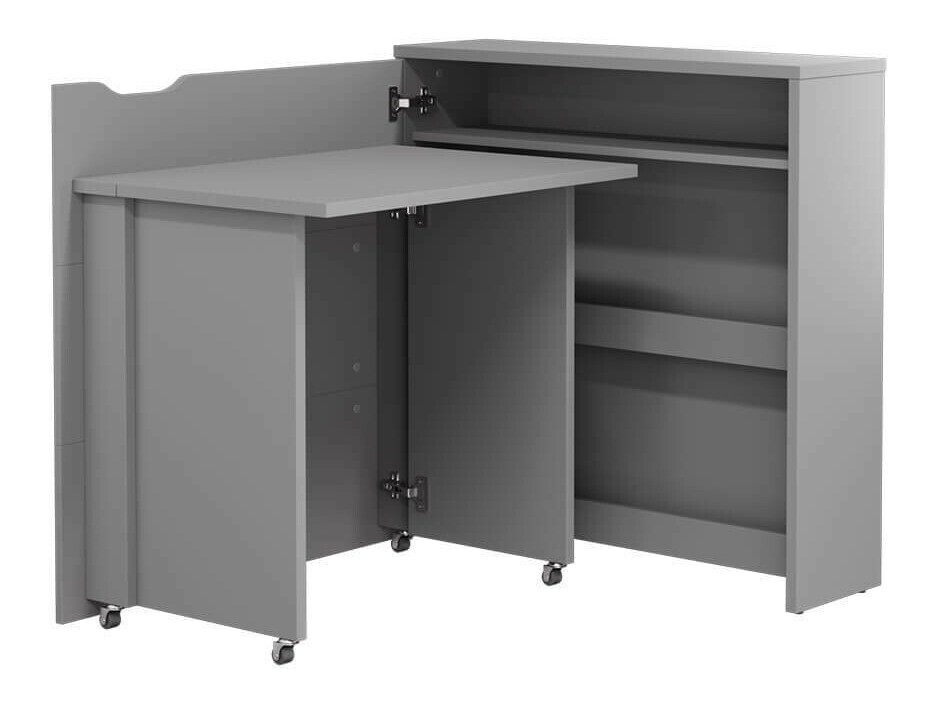 Eckschreibtisch Concept Lenart II (Grau)