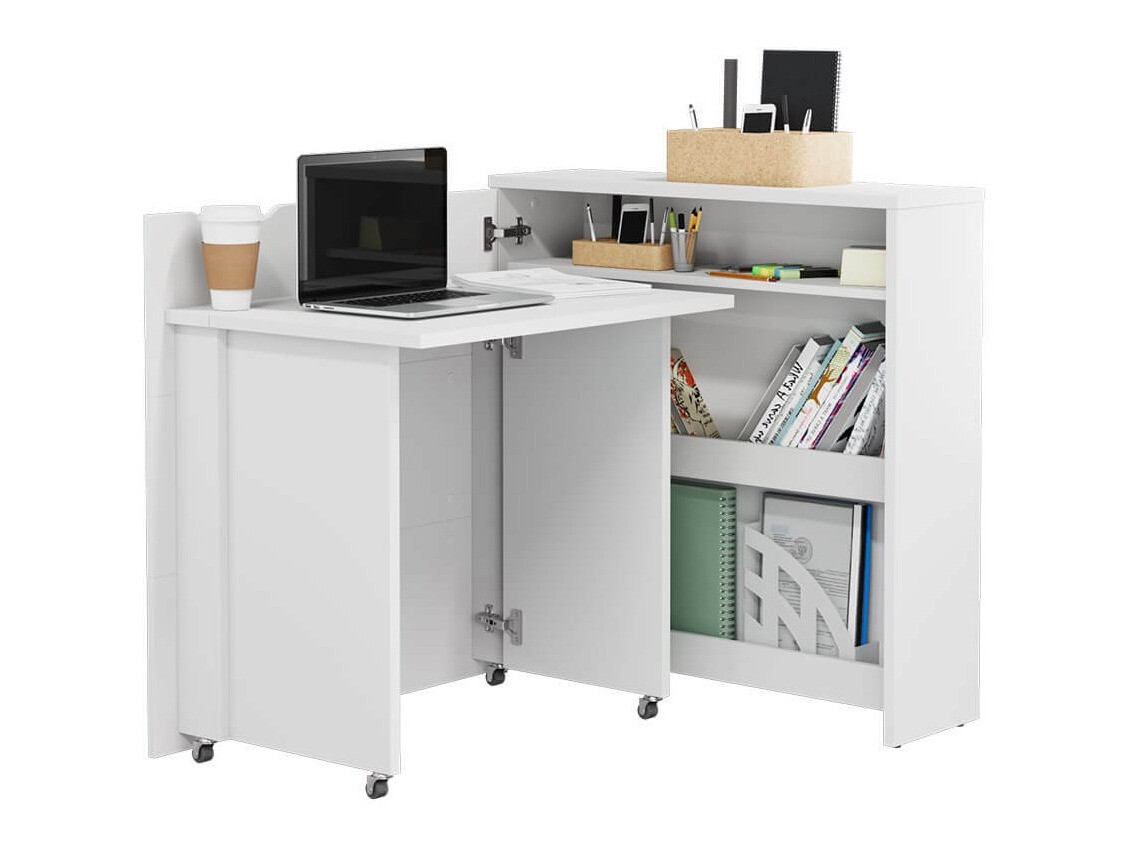 Eckschreibtisch Concept Lenart II (Weiss)