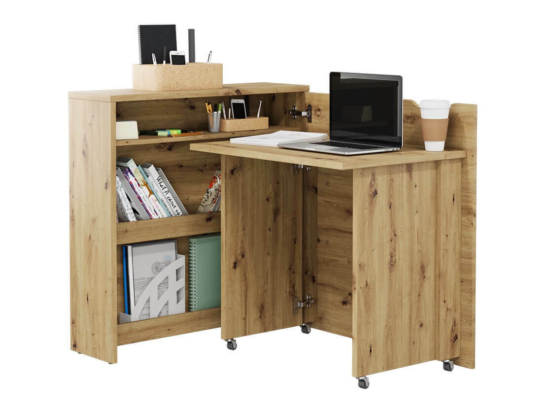 Eckschreibtisch Concept Pro Lenart II (Artisan Eichenholzoptik)