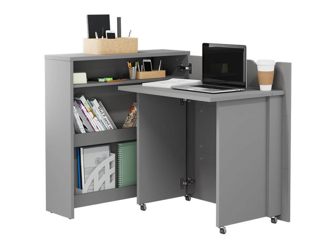 Eckschreibtisch Concept Pro Lenart II (Grau)