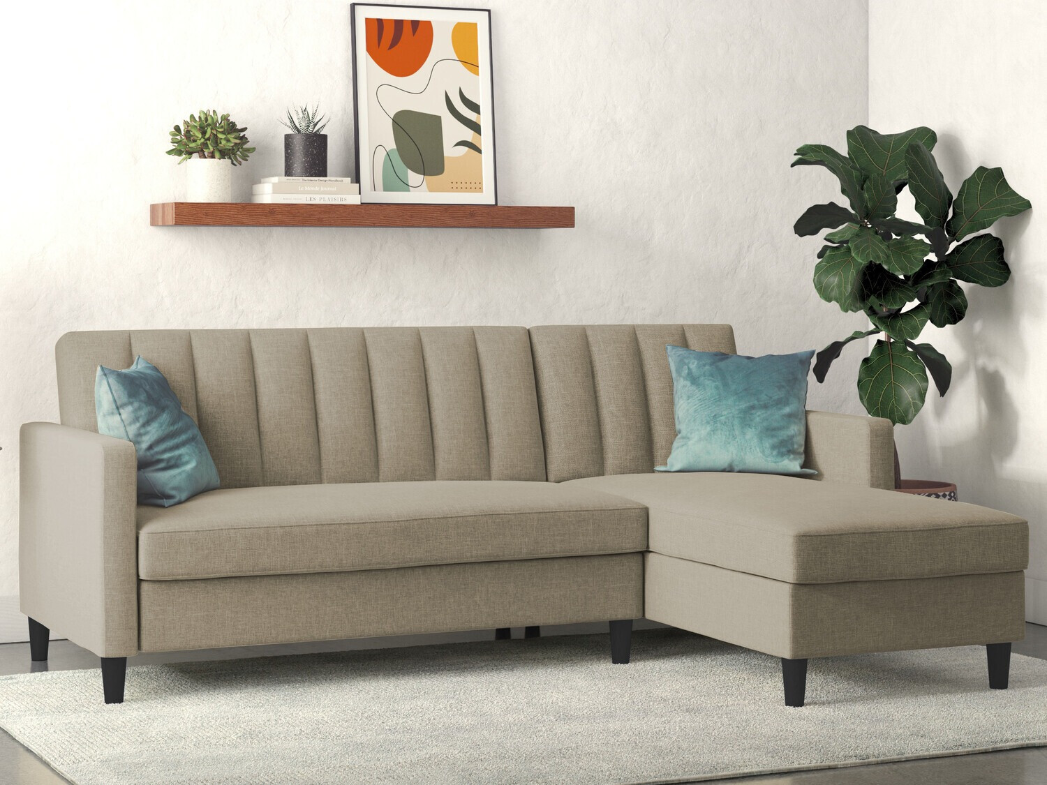 Ecksofa Tulsa 583 (Cappuccino)