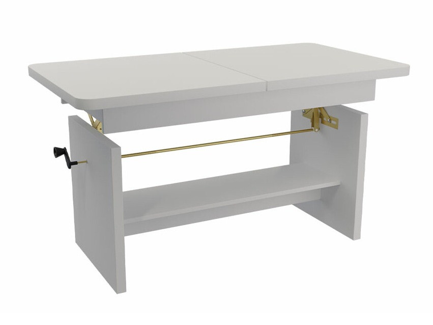 Couchtisch-Transformer Stanton 108 (Weiss)