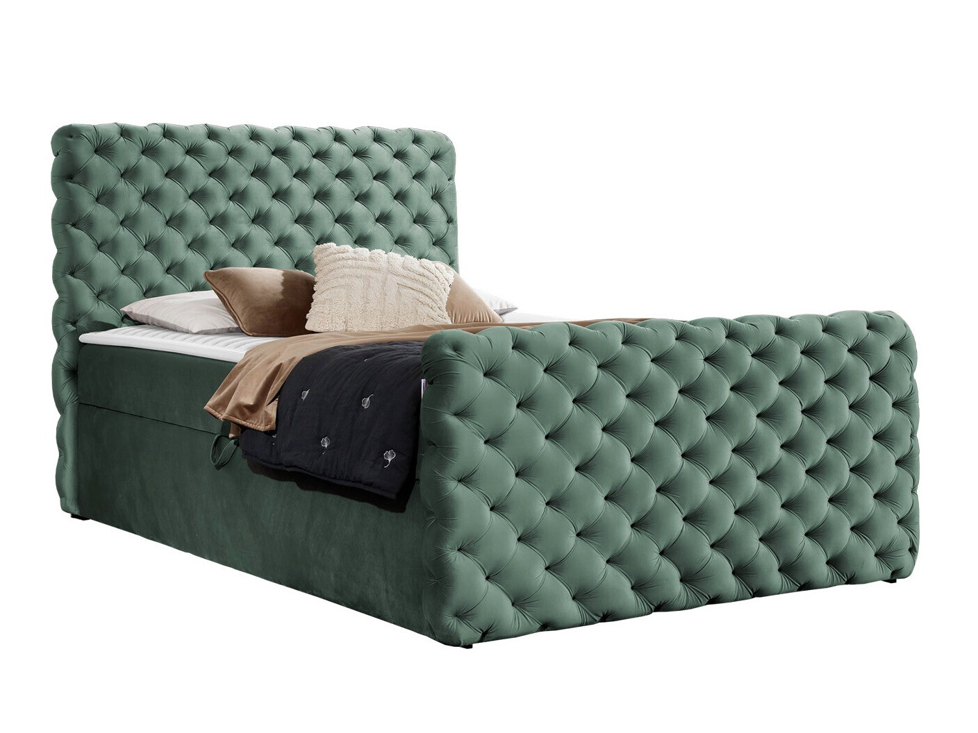 Boxspringbett Lac I (Velluto 13)