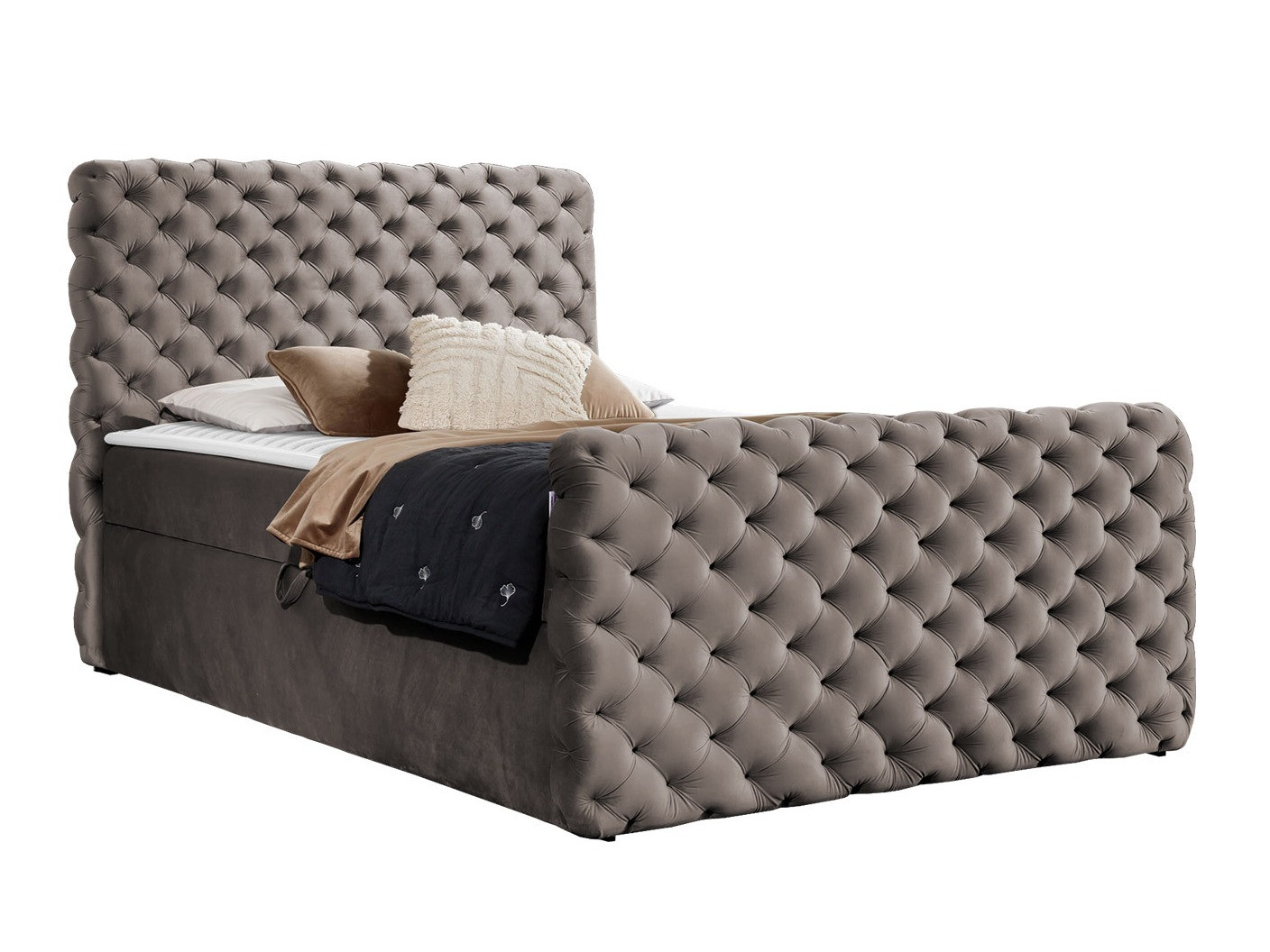 Boxspringbett Lac I (Velluto 29)