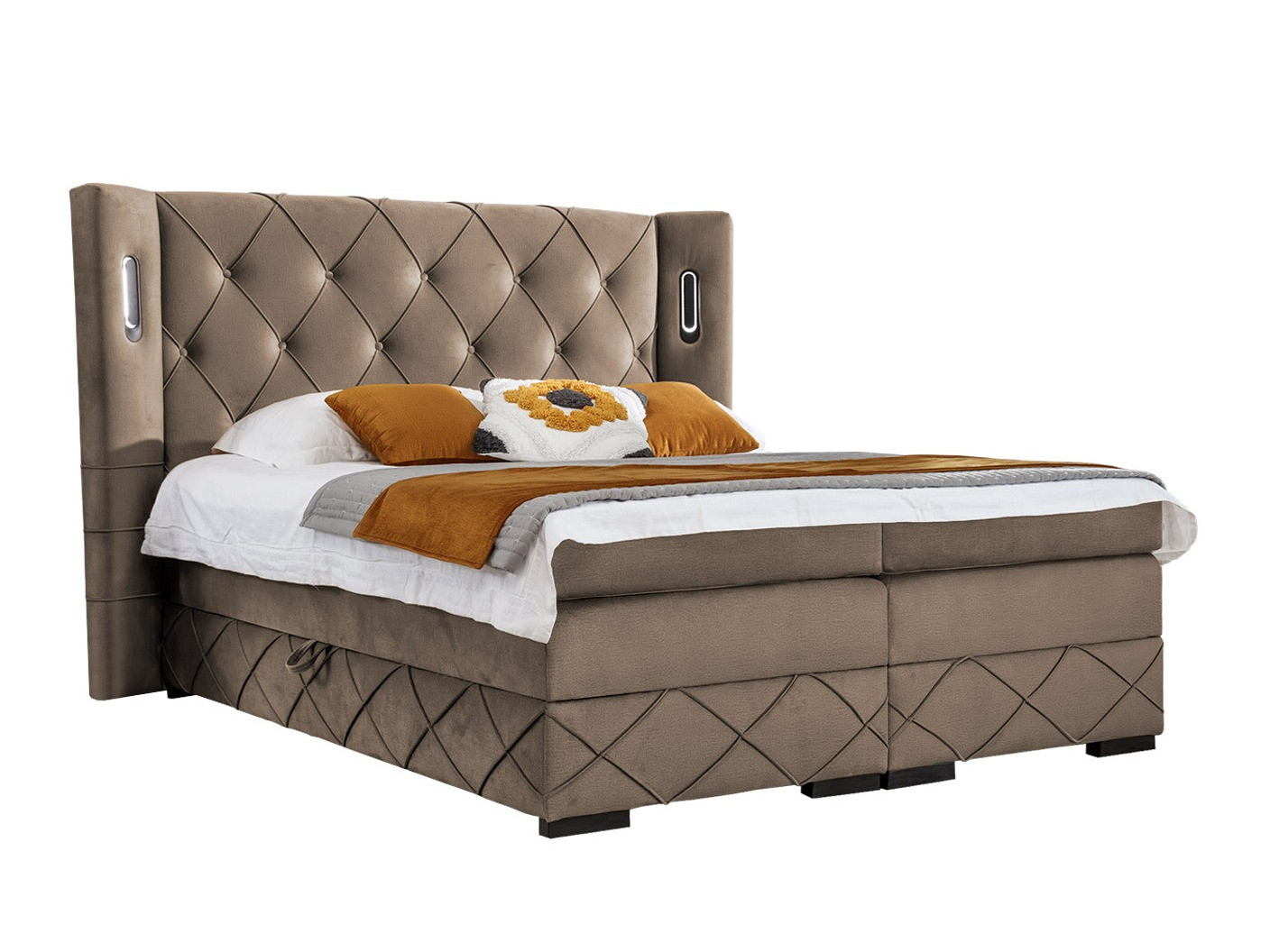 Boxspringbett Historia (Kameleon 09)
