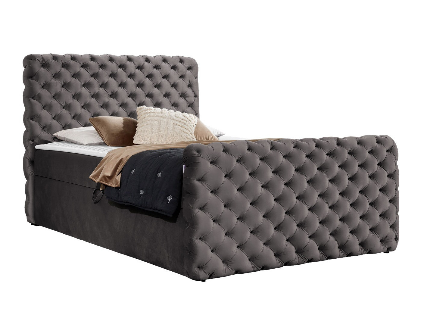 Boxspringbett Lac I (Velluto 17)