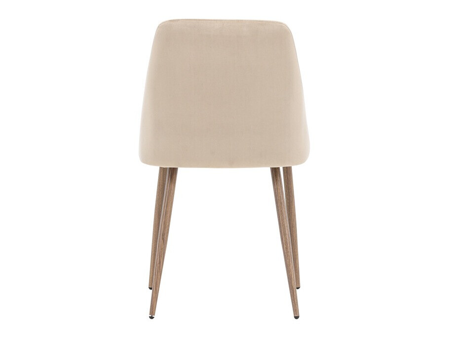 Stuhl Dallas 3886 (Beige + Nussholzoptik)