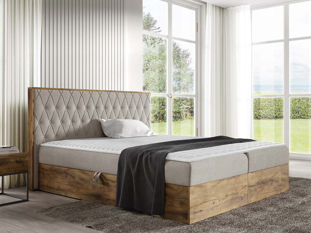 Boxspringbett Baltimore 190 (Faro 20)