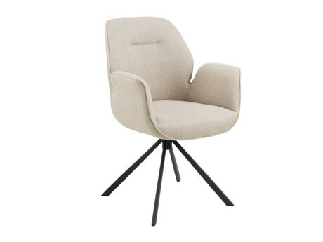 Stuhl Norsica 392 (Beige + Schwarz)