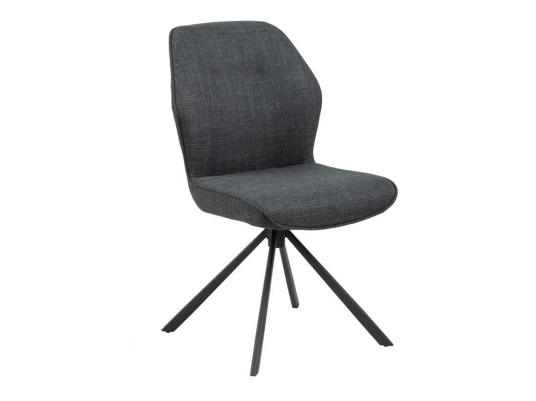 Stuhl Oakland 897 (Dunkelgrau + Schwarz)