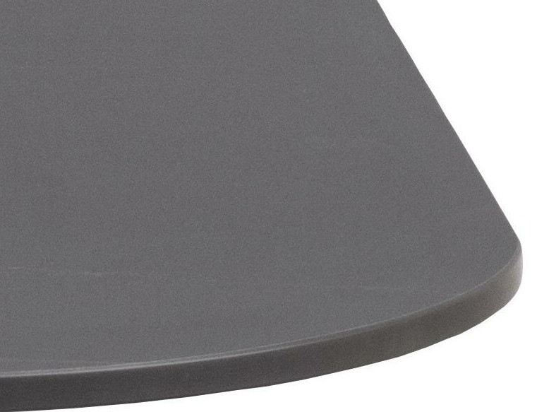 Tisch Norsica 690 (Schwarz + Schwarzer Marmor)