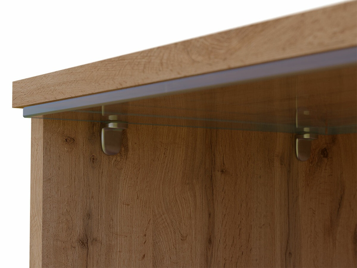 TV-Möbel Scientia (Weiss + Weiss glänzend)