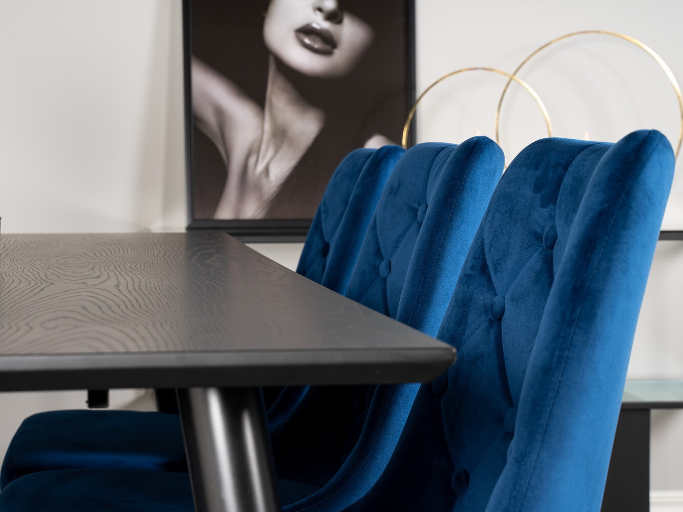 Essgruppe Dallas 1256 (Blau + Gold)