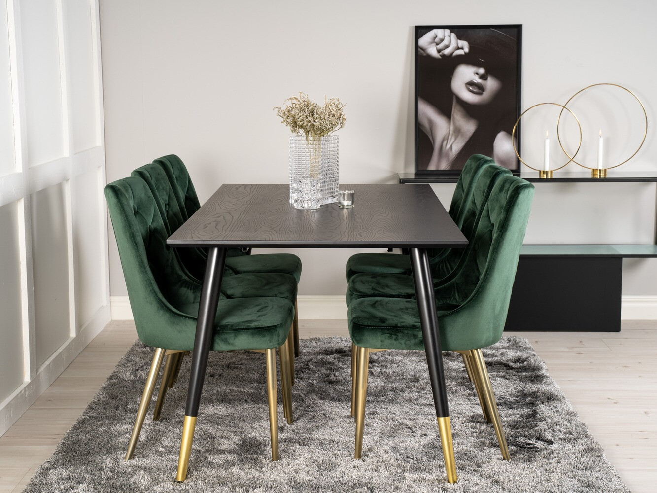 Essgruppe Dallas 1256 (Grün + Gold)