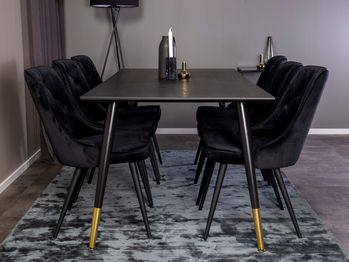 Essgruppe Dallas 1256 (Schwarz)