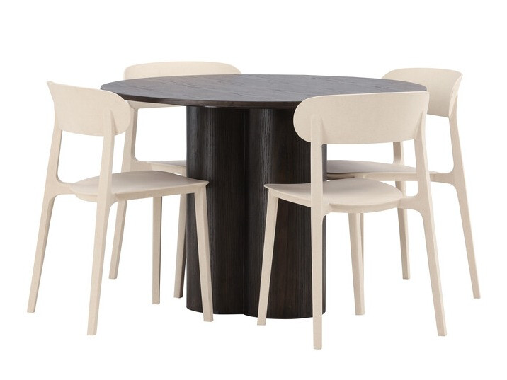 Essgruppe Dallas 3987 (Braun)