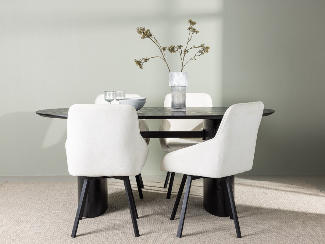 Essgruppe Dallas 3991 (Schwarz)