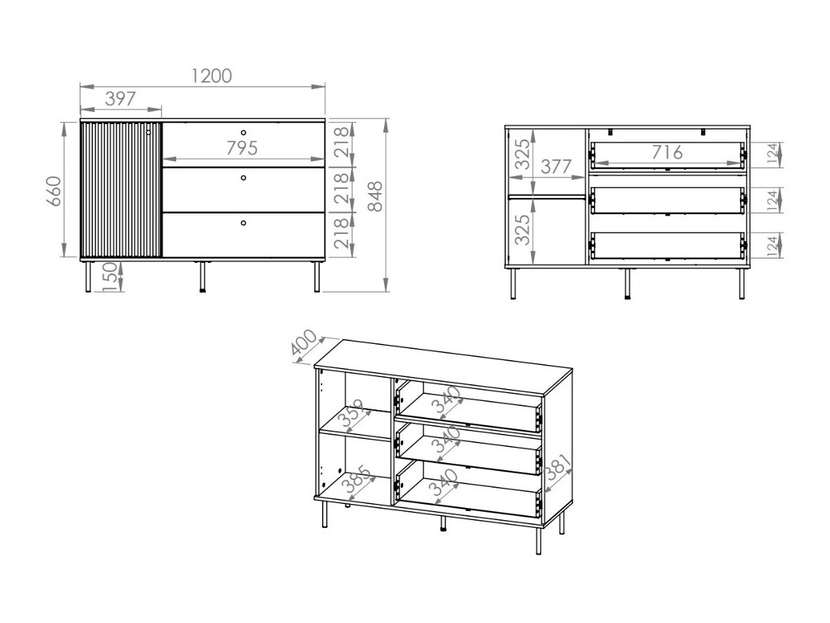 Kommode Marmeli 104