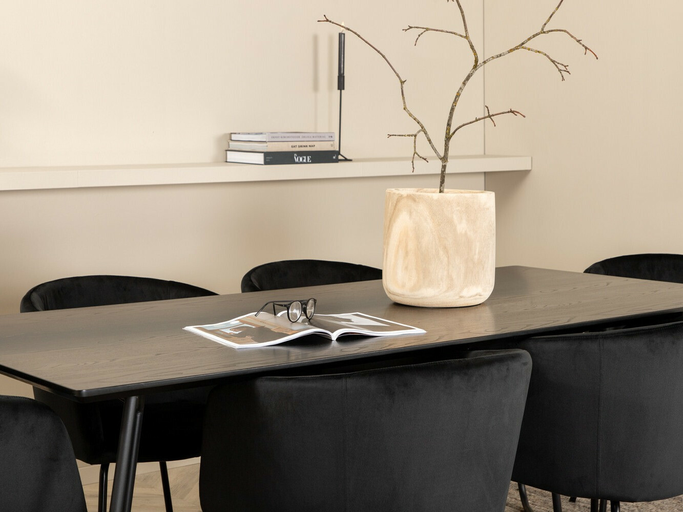 Essgruppe Dallas 2569 (Schwarz)