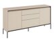 Kommoden Fernolu 100 (Beige + Schwarz)