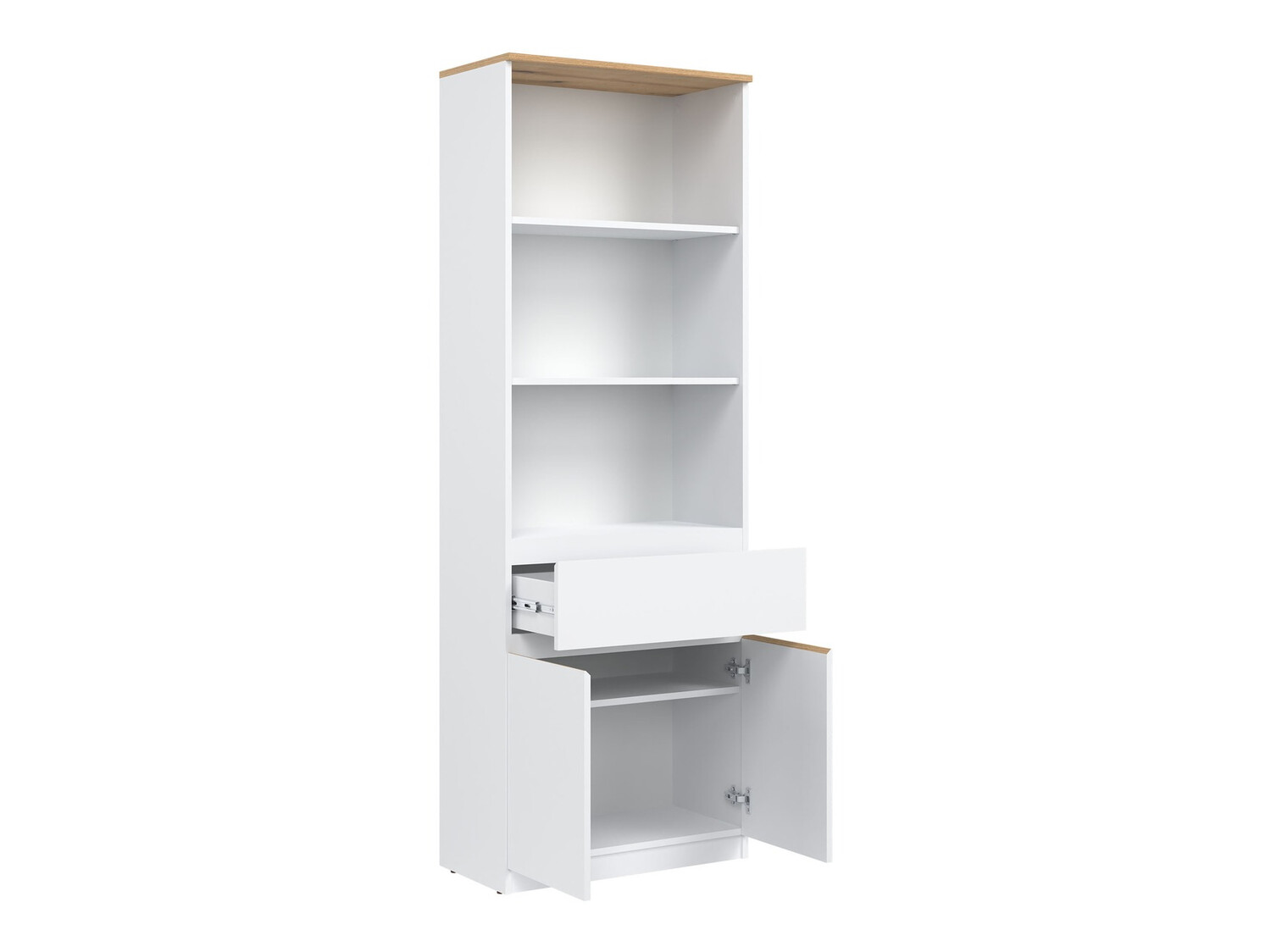 Regal Catelbi 106 (Weiss + Eiche)