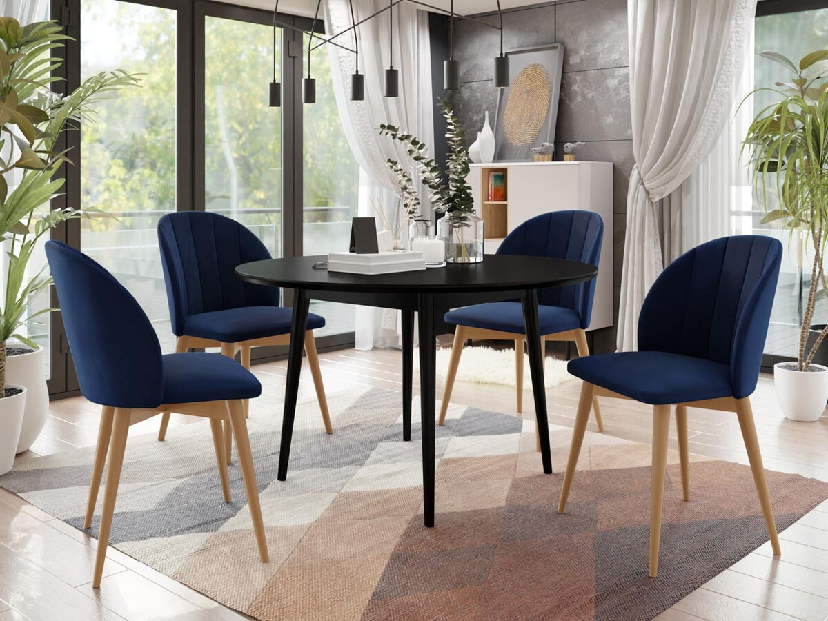 Stuhl Racine 104 (Magic Velvet 2216)