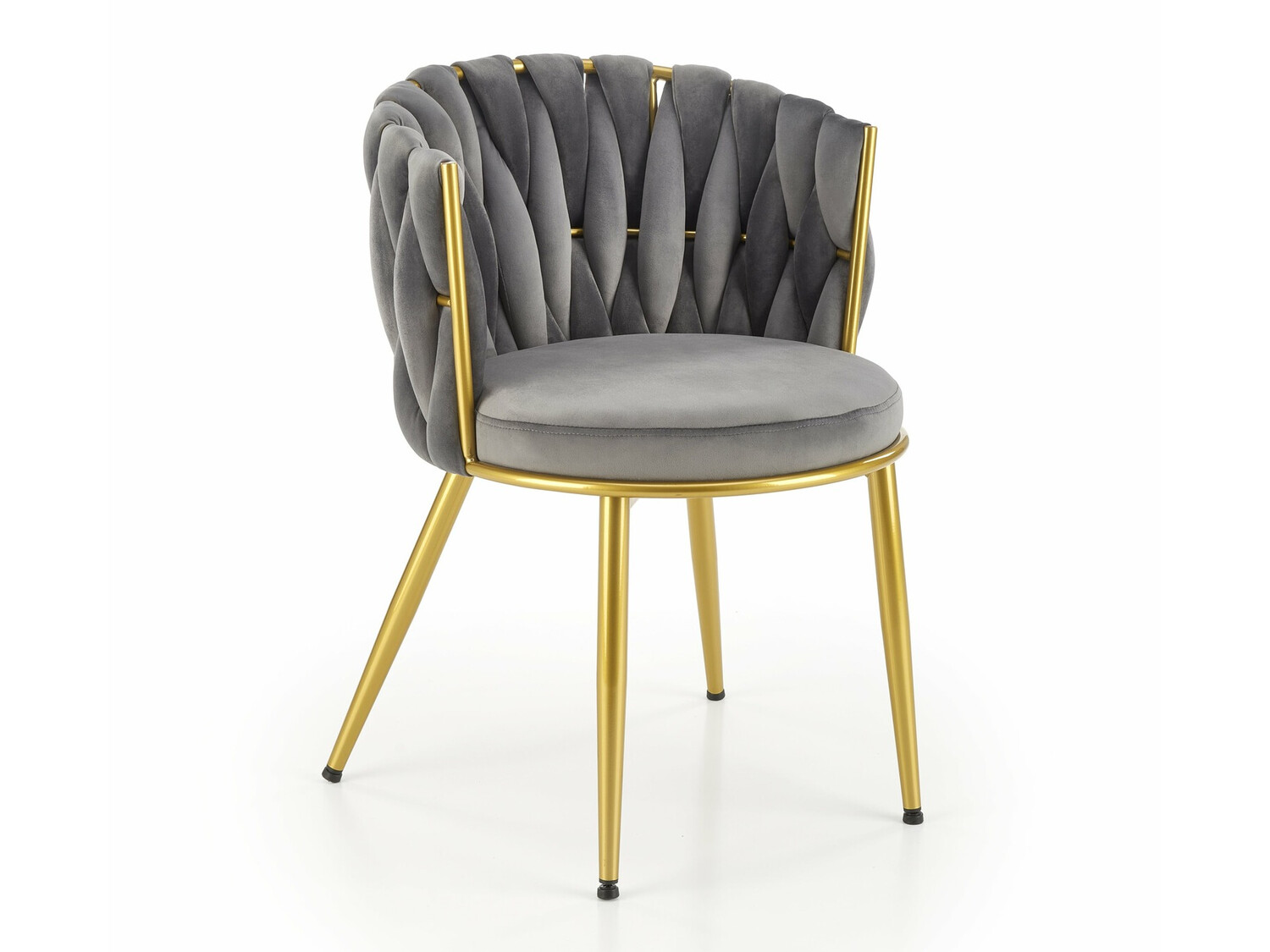 Stuhl Houston 1506 (Grau + Gold)