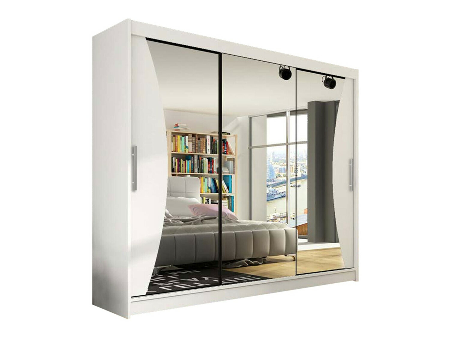 Kleiderschrank Closico Ordo IV (Weiss)