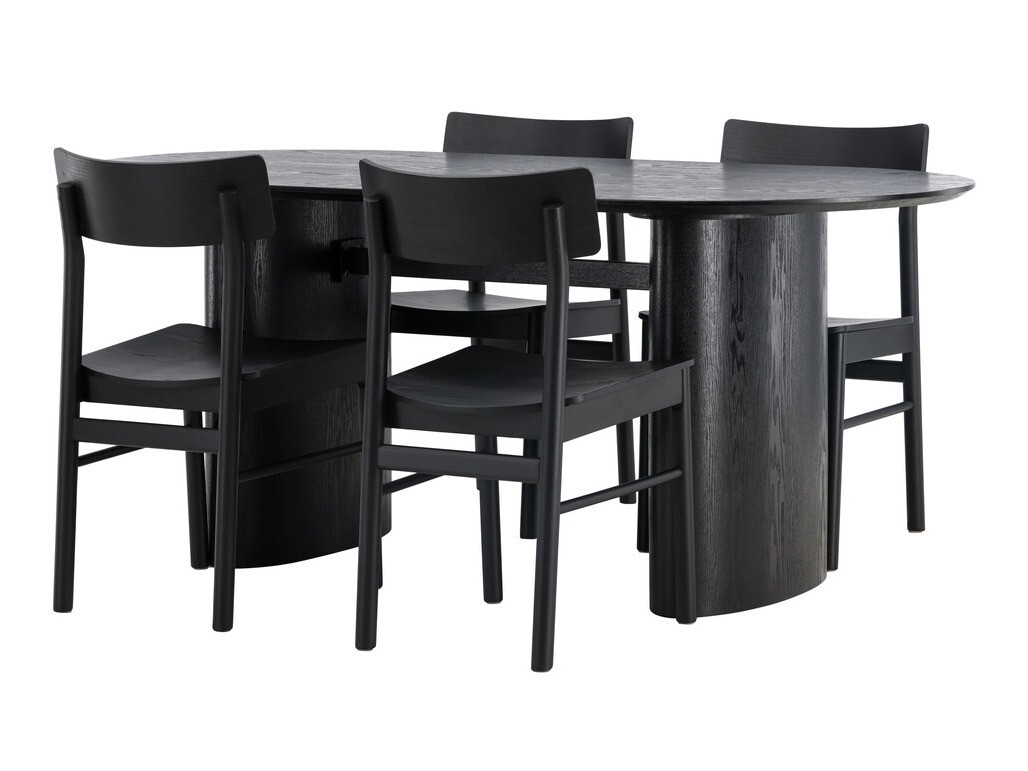 Essgruppe Dallas 4119 (Schwarz)