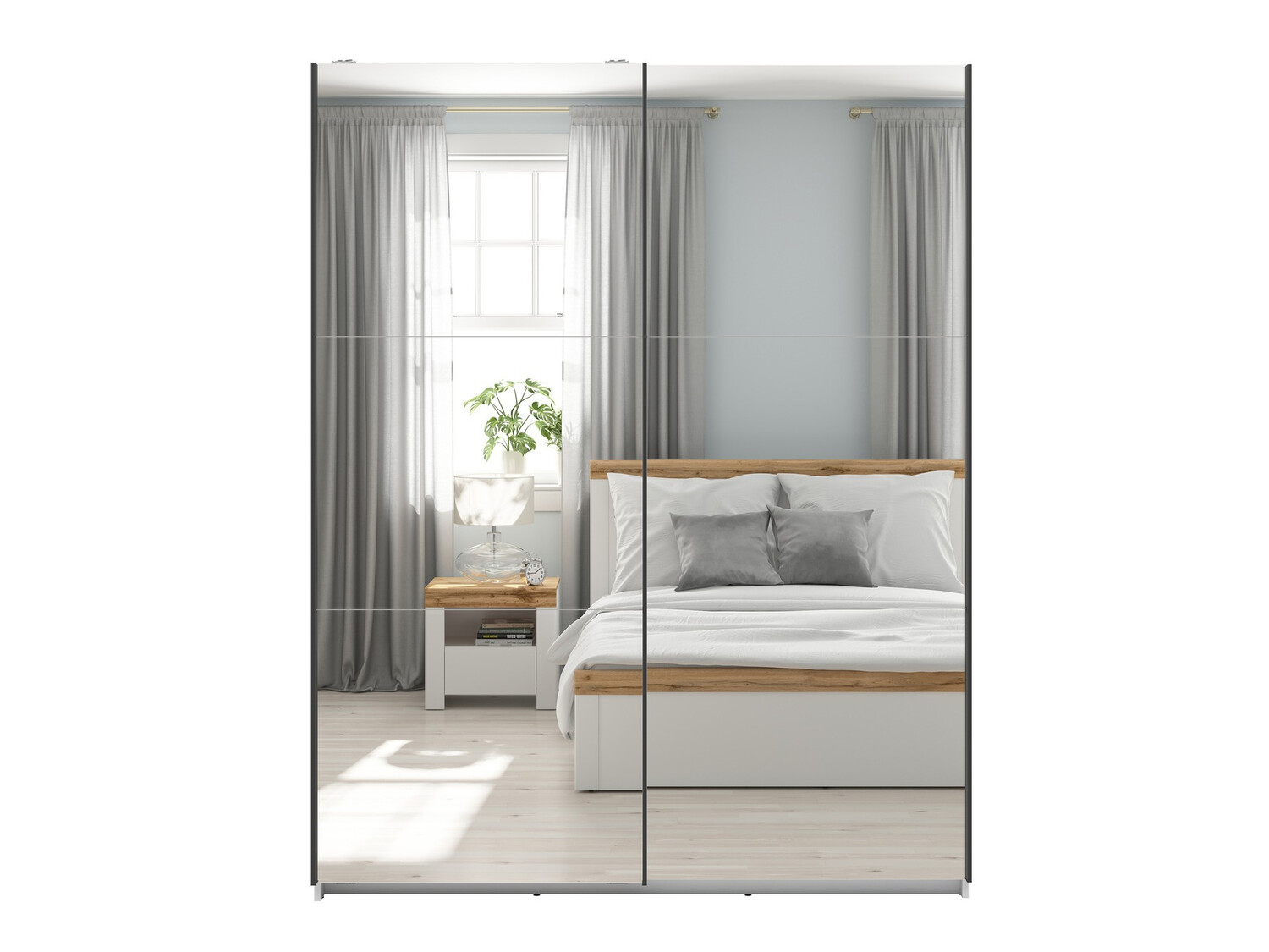Kleiderschrank Livevaro 119 (Sonoma-Eiche)