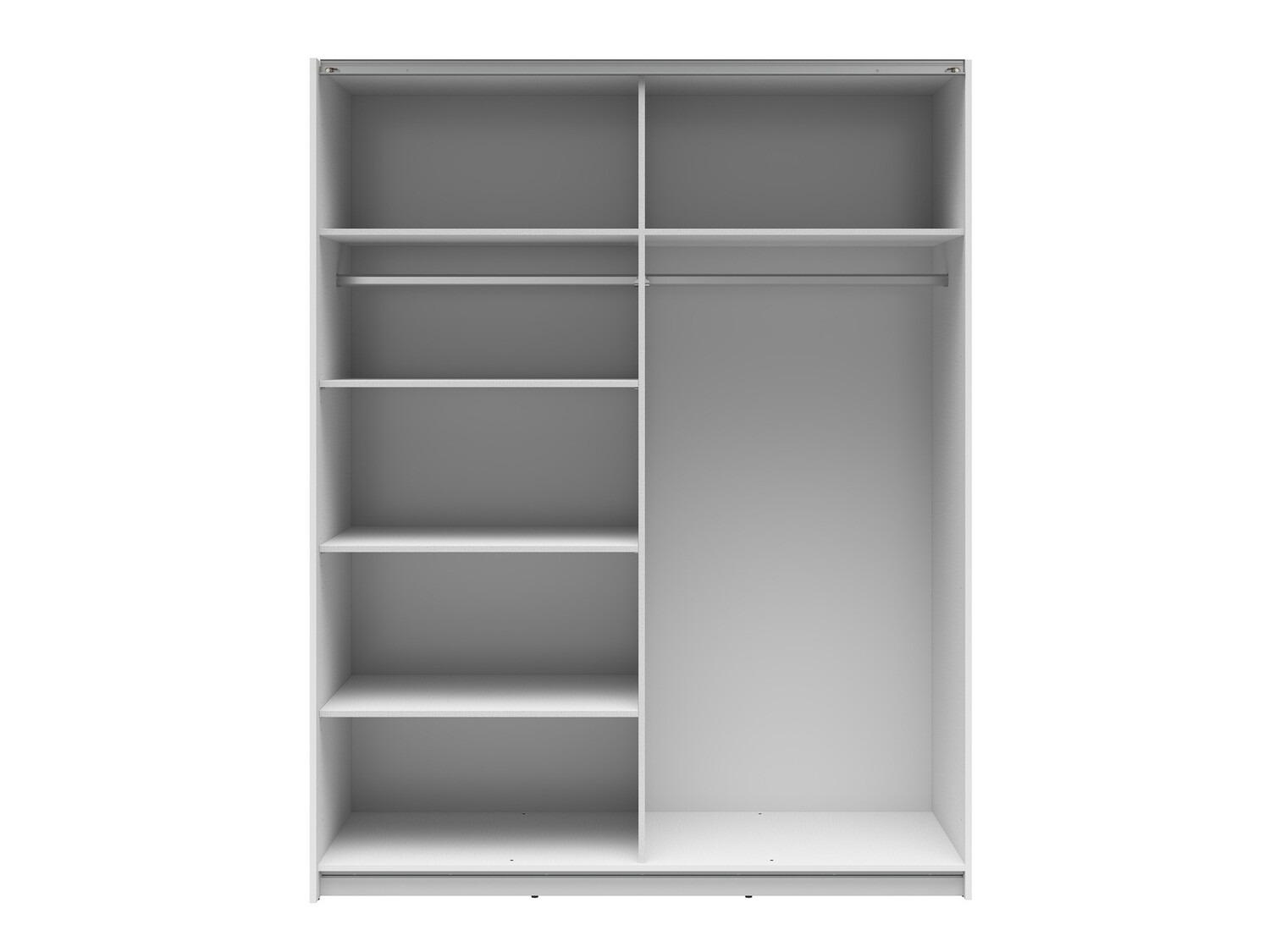 Kleiderschrank Livevaro 119 (Weiss)