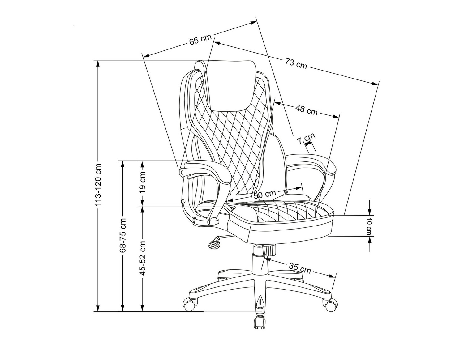 Bürostuhl Houston 1528