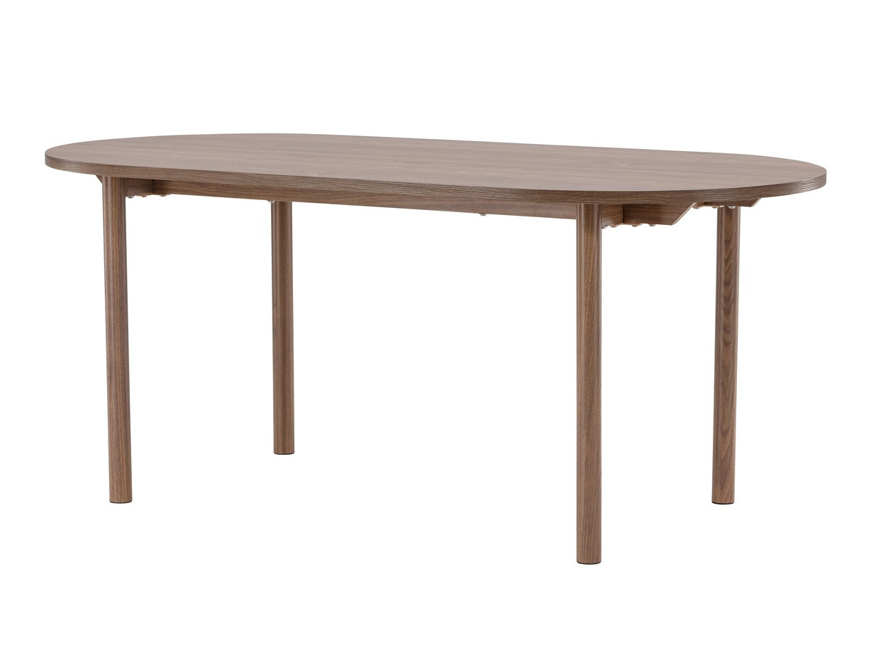 Essgruppe Dallas 4130 (Beige + Nussholzoptik)