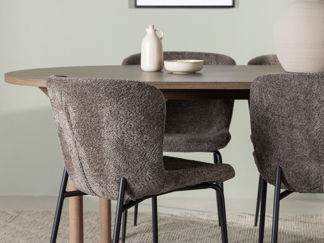 Essgruppe Dallas 4132 (Braun + Schwarz)