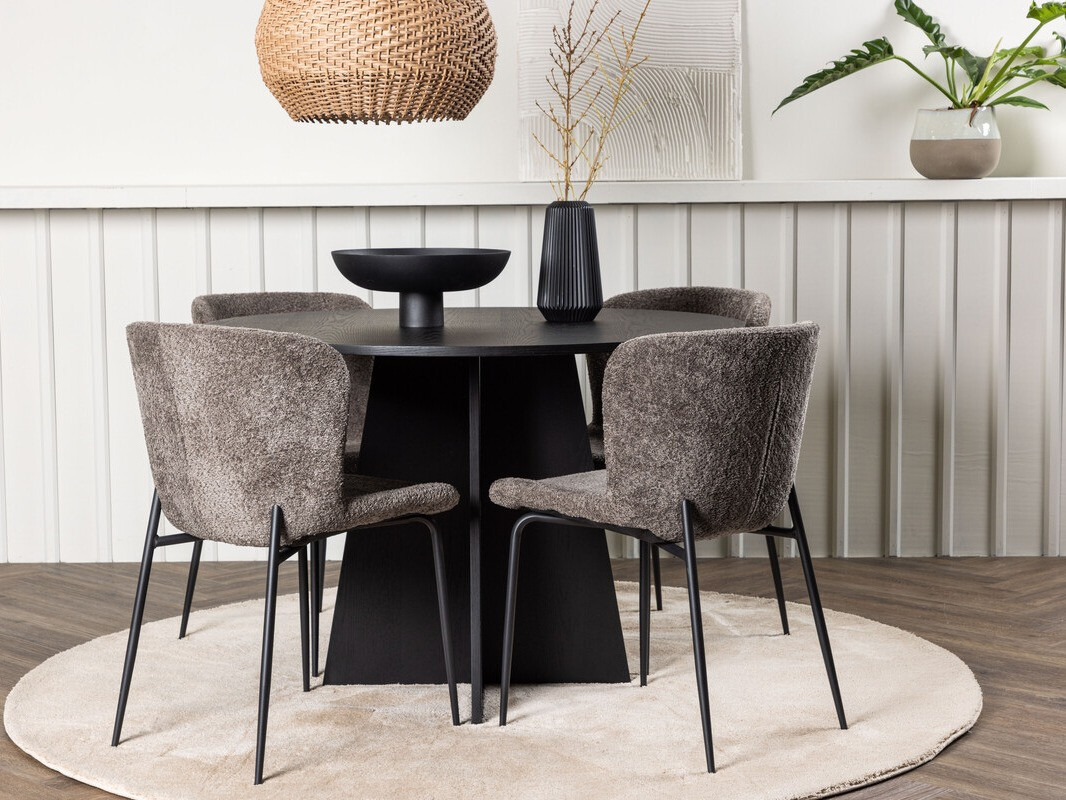 Essgruppe Dallas 4147 (Braun + Schwarz)