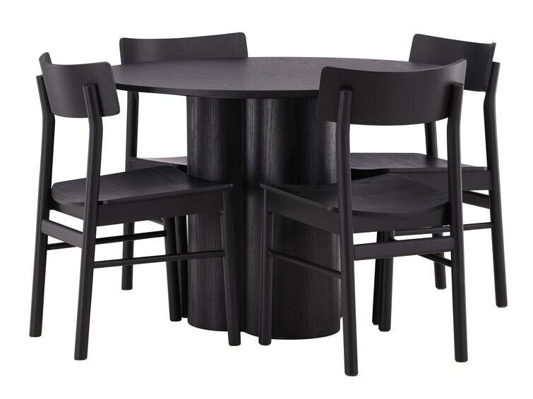 Essgruppe Dallas 4152 (Schwarz)