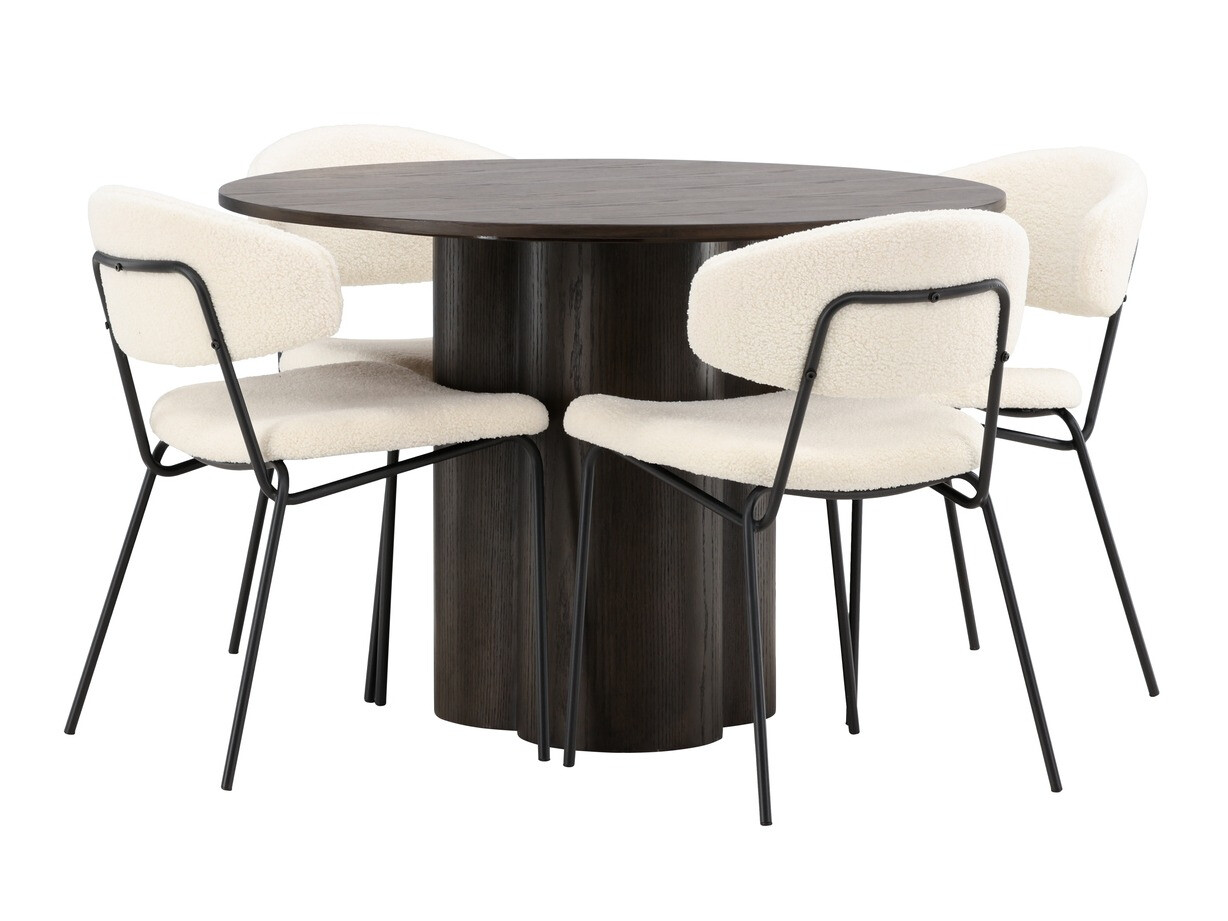 Essgruppe Dallas 4151 (Dunkelbraun)