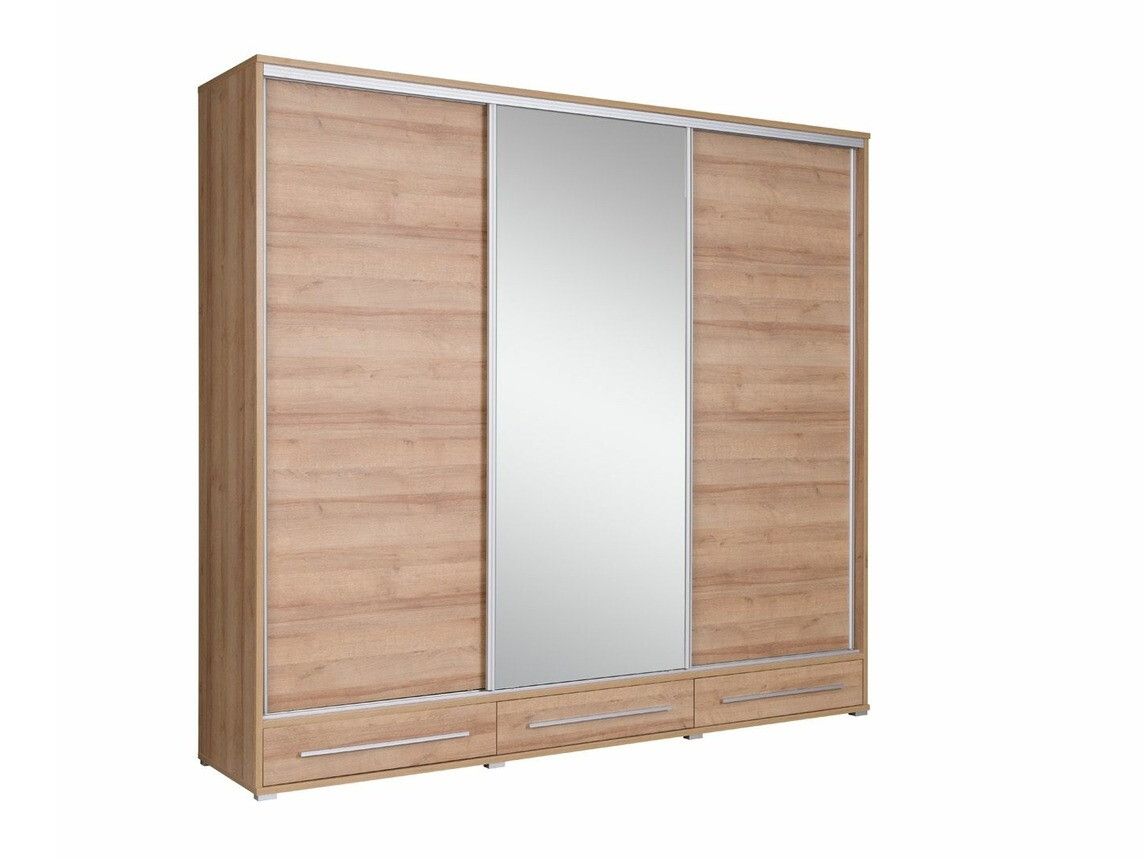 Kleiderschrank Murrieta 143 (Riviera eiche)