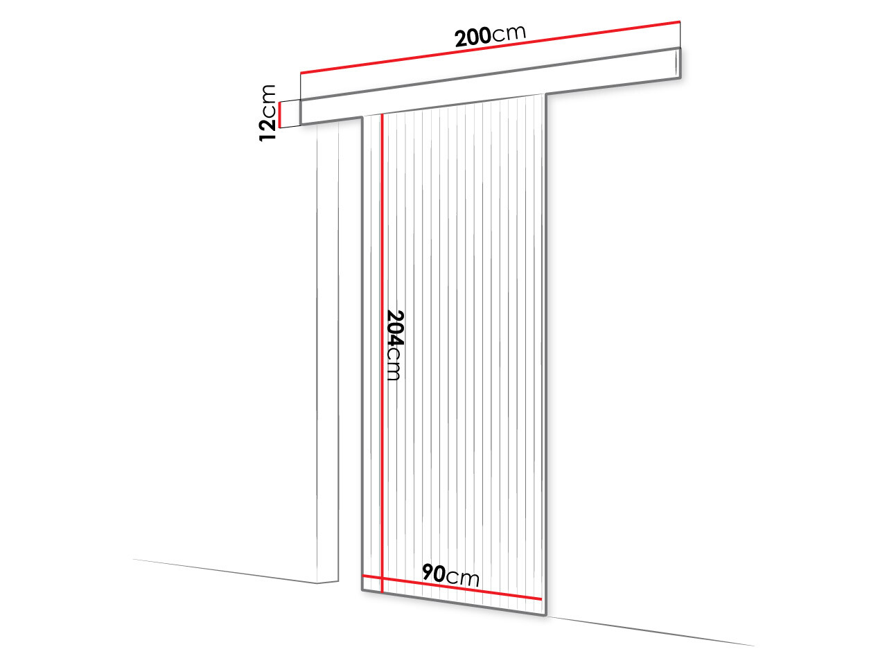 Schiebetür Tür Hartford 438