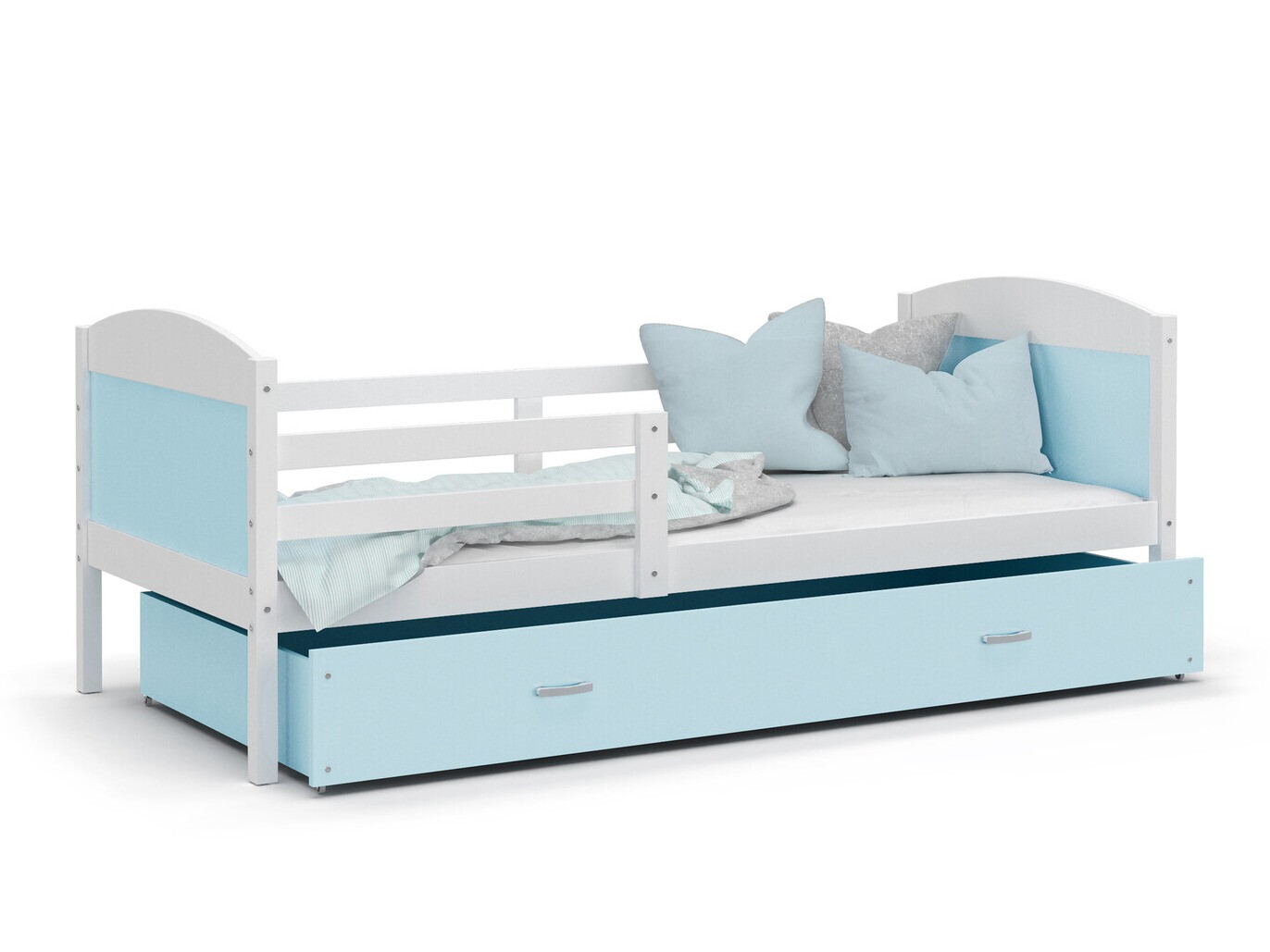 Bett Aurora 129 (Weiss)