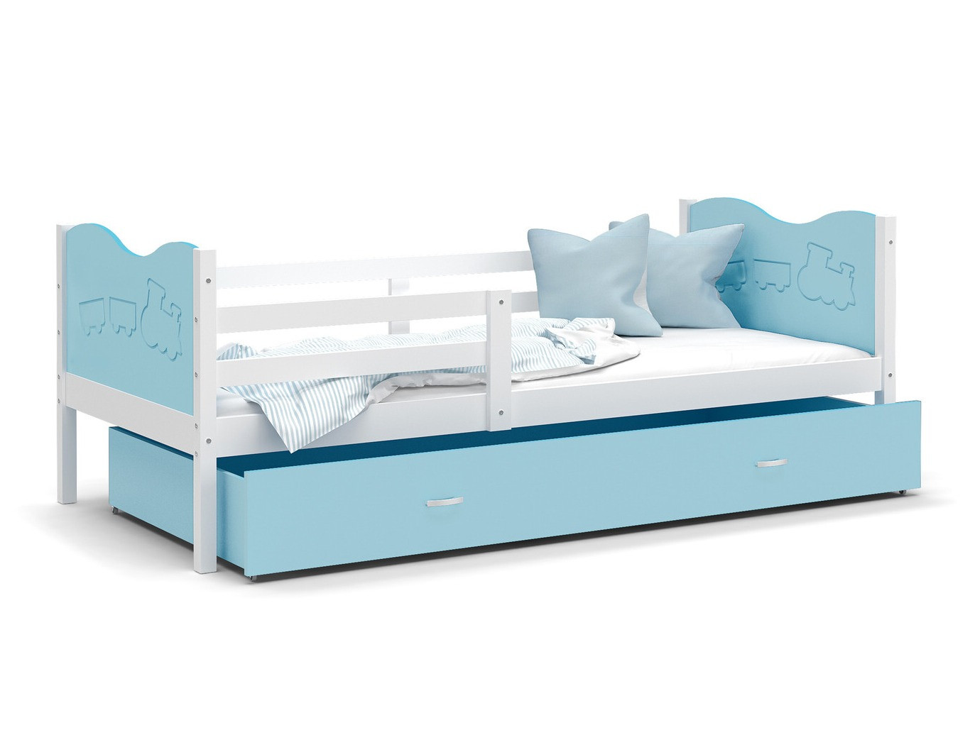 Bett Aurora 162 (Blau)