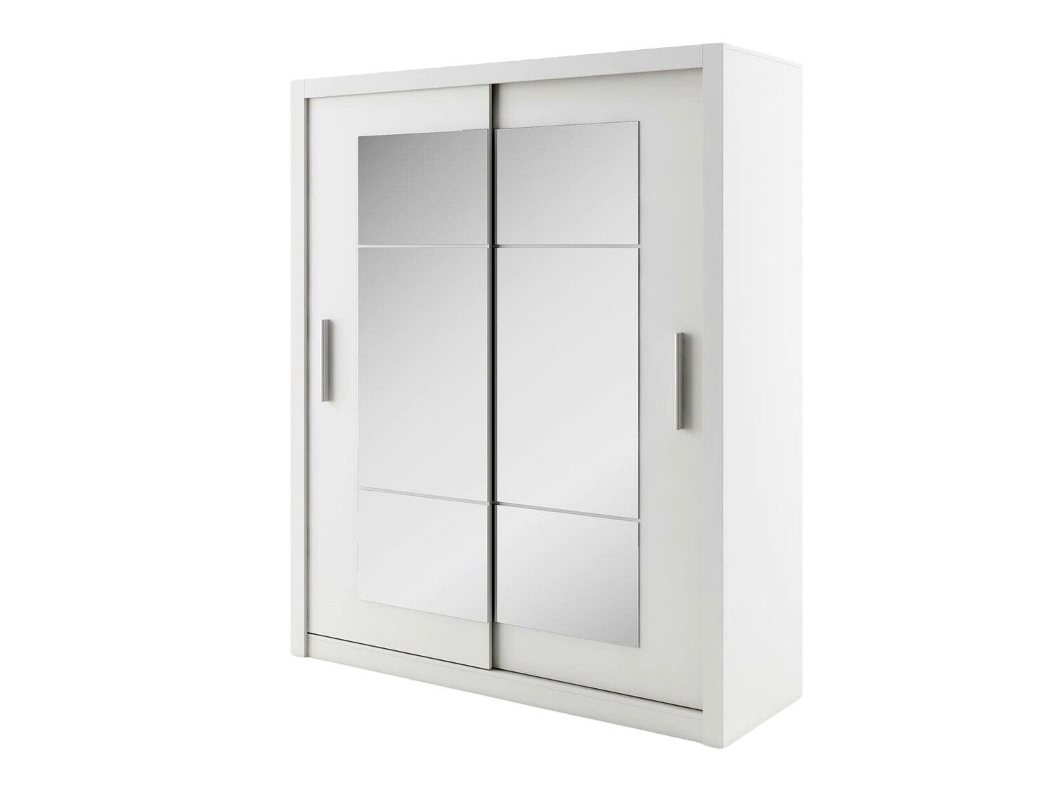 Kleiderschrank Cirdelu 103 (Weiss)