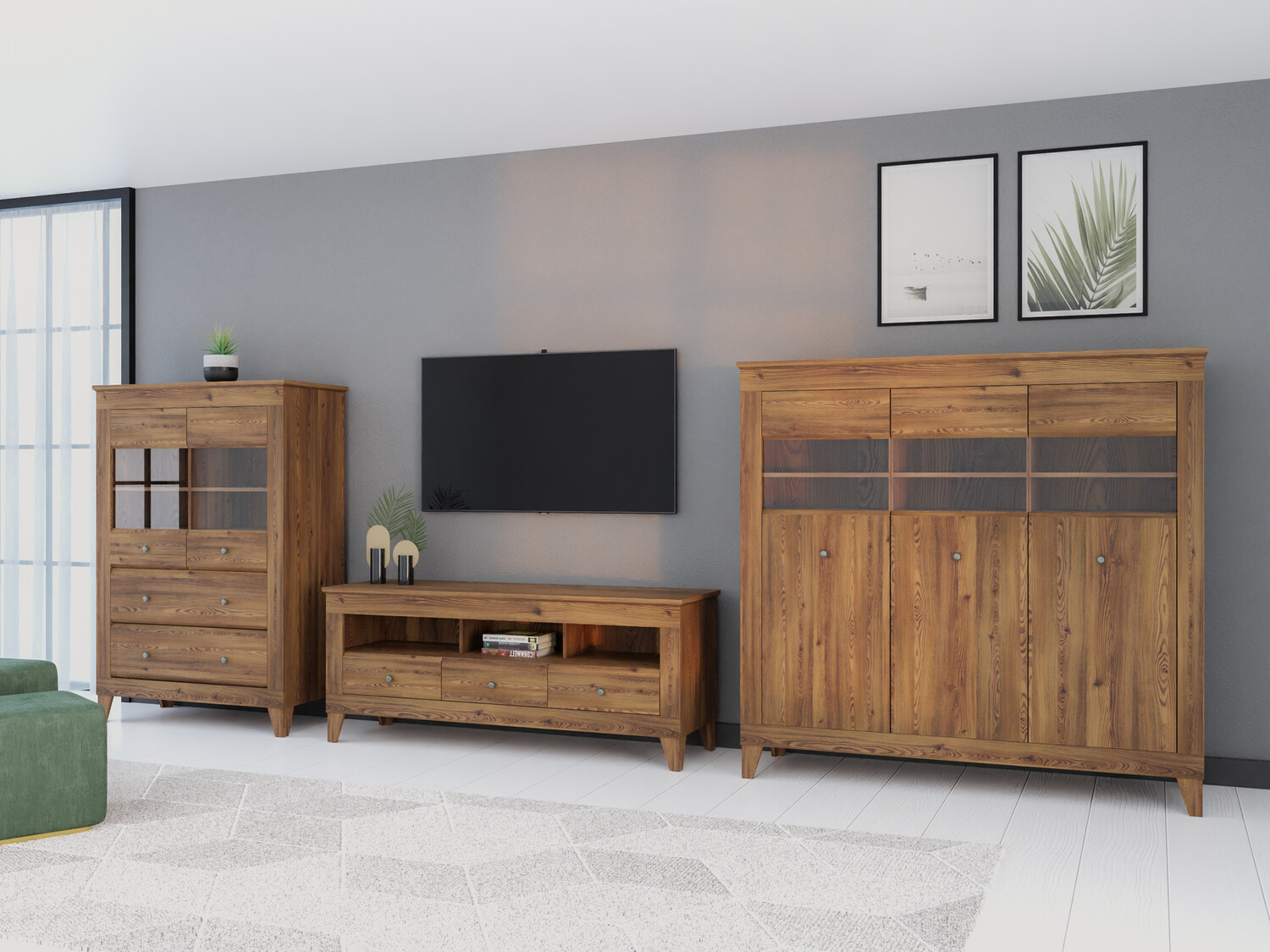 Wohnzimmer-Sets Lirmora 124